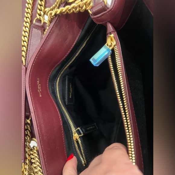 LOULOU SMALL CHAIN BAG IN QUILTED "Y" LEATHER - Picture 5 of 11